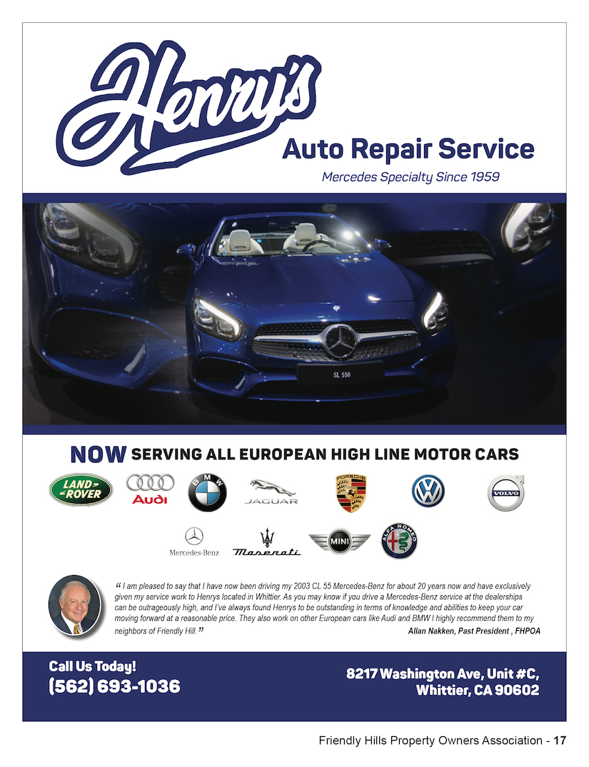 Henry's Auto Repair Service